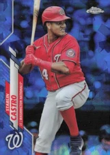 2020 Topps Chrome Update Sapphire Edition #U-5 Starlin Castro