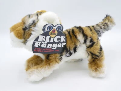 Plüschtier Tiger Jaquard 23 cm Bauer Blickfänger Stofftier