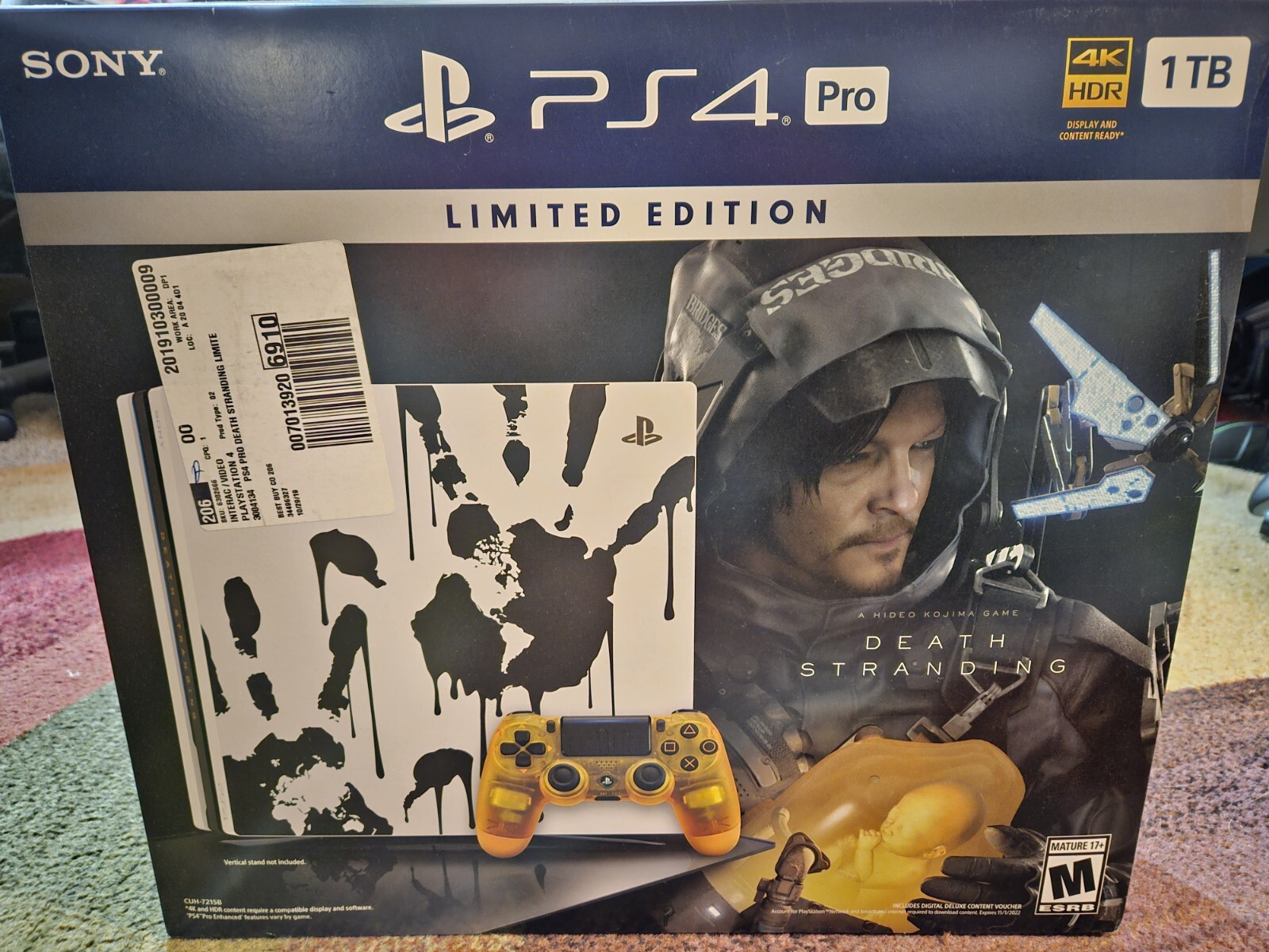 Sony PlayStation 4 Pro Death Stranding Limited Edition 711719528319 eBay