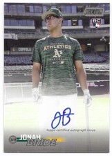 2023 Topps Stadium Club Auto Jonah Bride (#SCBA-JBD) Athletics RC