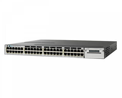 New Cisco WS-C3750X-48P-E Catalyst 3750X 48 Port PoE IP Services Open Box