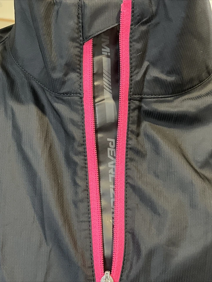 Pearl iZumi Cycling Men’s Elite Barrier Vest Size M Neon Pink Black EUC A21 - Image 4 of 4