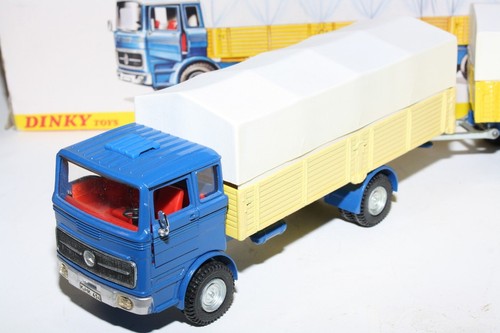 Camión y remolque Inky 917 Mercedes-Benz, muy bueno en buena caja original - Imagen 11 de 12