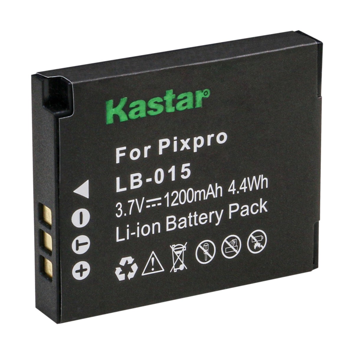Kastar 3.7V 1200mAh LB-015 Battery For KODAK PIXPRO WPZ2
