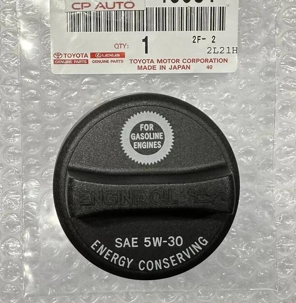 98-02 LEXUS ES300 3.0L V6 TAPA DE LLENADO DE LÍQUIDO DE ACEITE DE MOTOR OEM NUEVO Foto 2 de 4