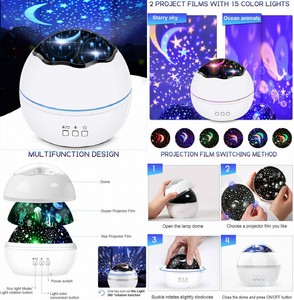 HOKEKI Night Light, Star Projector, Lights for Room, LED Light