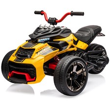 12V 3 Wheeler Ride On ATV Electric Motorcycle, Battery Powered Electric Vehicle