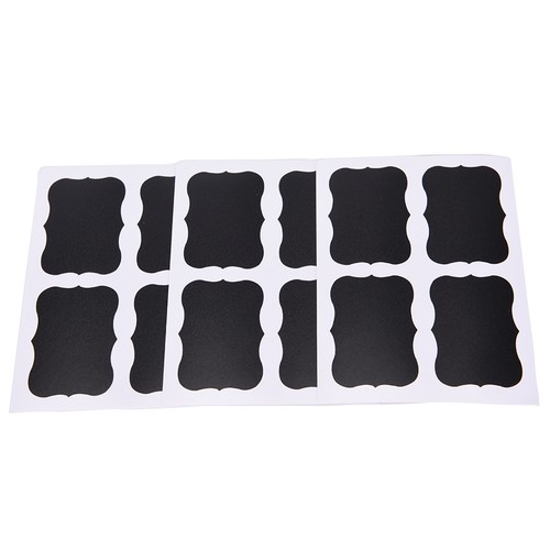 36Pcs Sticker Blackboard Sticker Chalkboard Label Sticker 