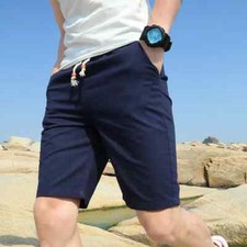 2024 new men's casual shorts, fitness jogging pants, retro classic color