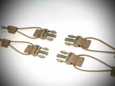 Velocity Systems Suitable SwiftClip Chest Rig/Placard Attach Clip Kit 4pc