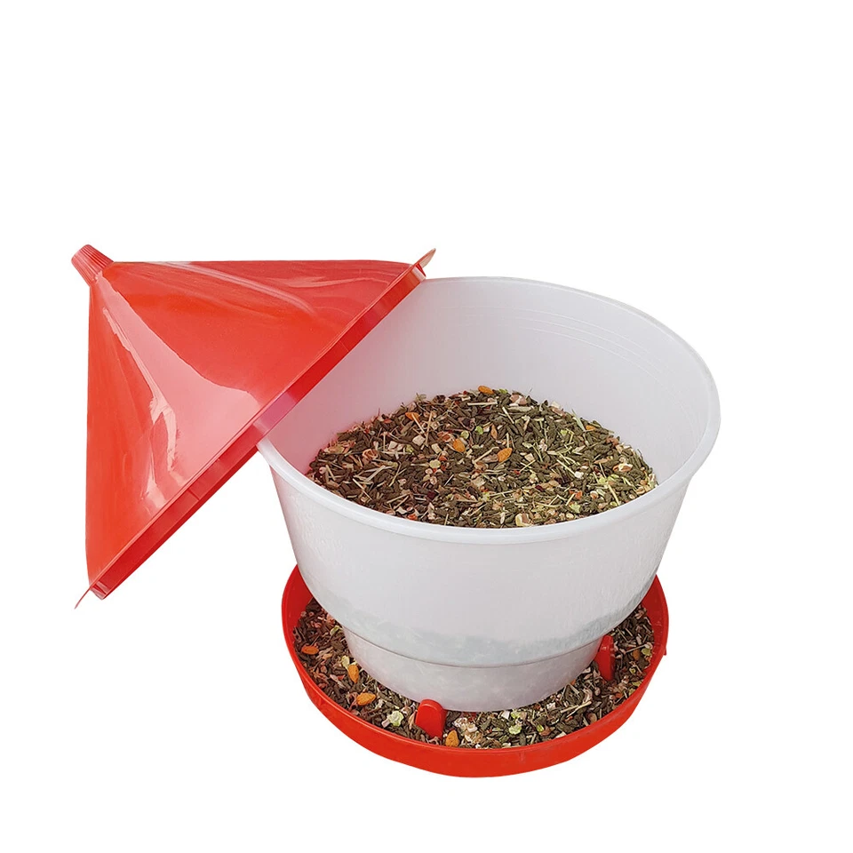 Futterautomat - Futterspender für Hühner / Geflügel mit Bajonettverschluss 20 kg - Bild 3 von 4