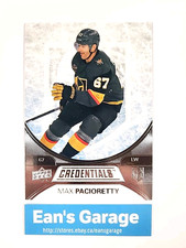 Max Pacioretty Vegas Golden Knights Upper Deck Credentials NHL 2022 #11 - Mint