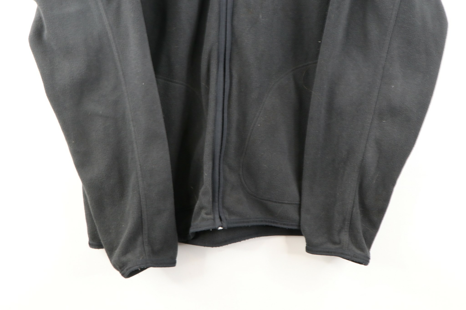 SACAI X NIKE Giacca Pile Vintage Nike Uomo Medium Travis Scott Mini Swoosh Full Zip Nero