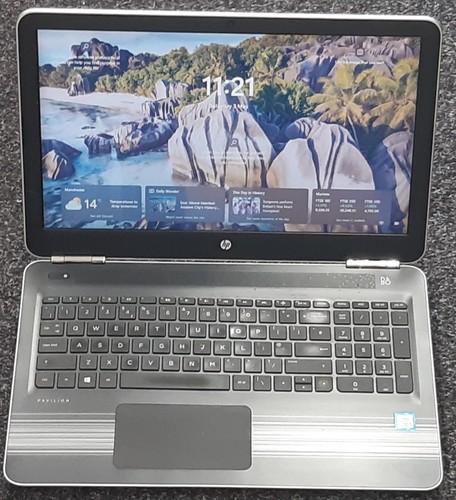 15.6inch HP MODEL15-AU113na CORE i3 7TH GEN 8GB 256GB SSD WIN 11 PRO/OFFICE 2019 - Picture 11 of 15