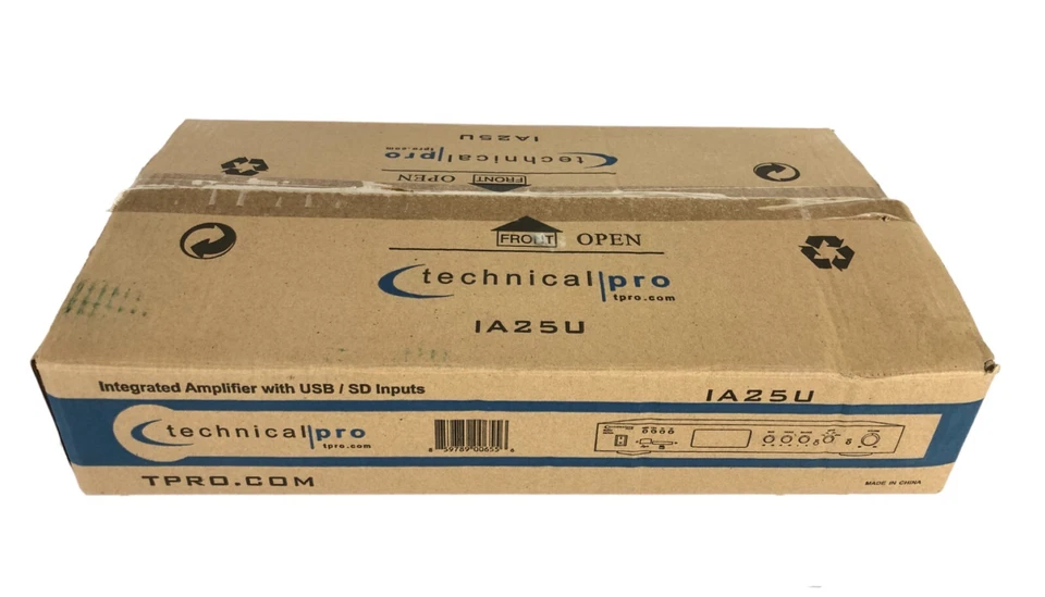 Amplificador integrado Technical Pro IA25U nuevo y completo en caja Foto 3 de 4