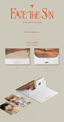 SEVENTEEN [FACE THE SUN] 4th Album WEVERSE Ver QR Card+Holder+2