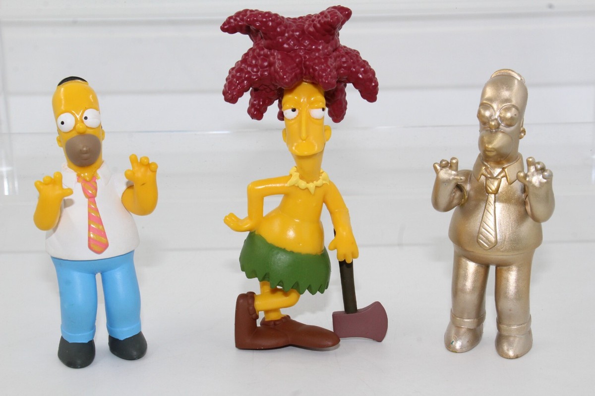 FOX 2005 THE LOS SIMPSONS SIMPSON LOTE 23 FIGURAS DIFERENTES BUEN