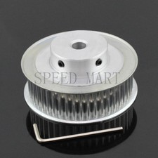 HTD5M Aluminum Timing Belt Pulley 45 Teeth 12.7mm Bore 21mm width Stepper Motor