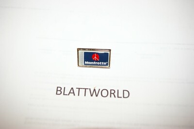 MANFROTTO TIE PIN LAPEL PIN NEW 