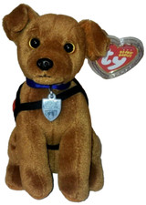 Ty Beanie Baby - DR. JACK the Helping Dog (Mayo Clinic Service Dog) 6" NEW MWMTs