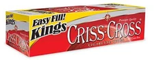CRISS CROSS Red King Cigarette Tubes 200 Count Per Box (5-Boxes)