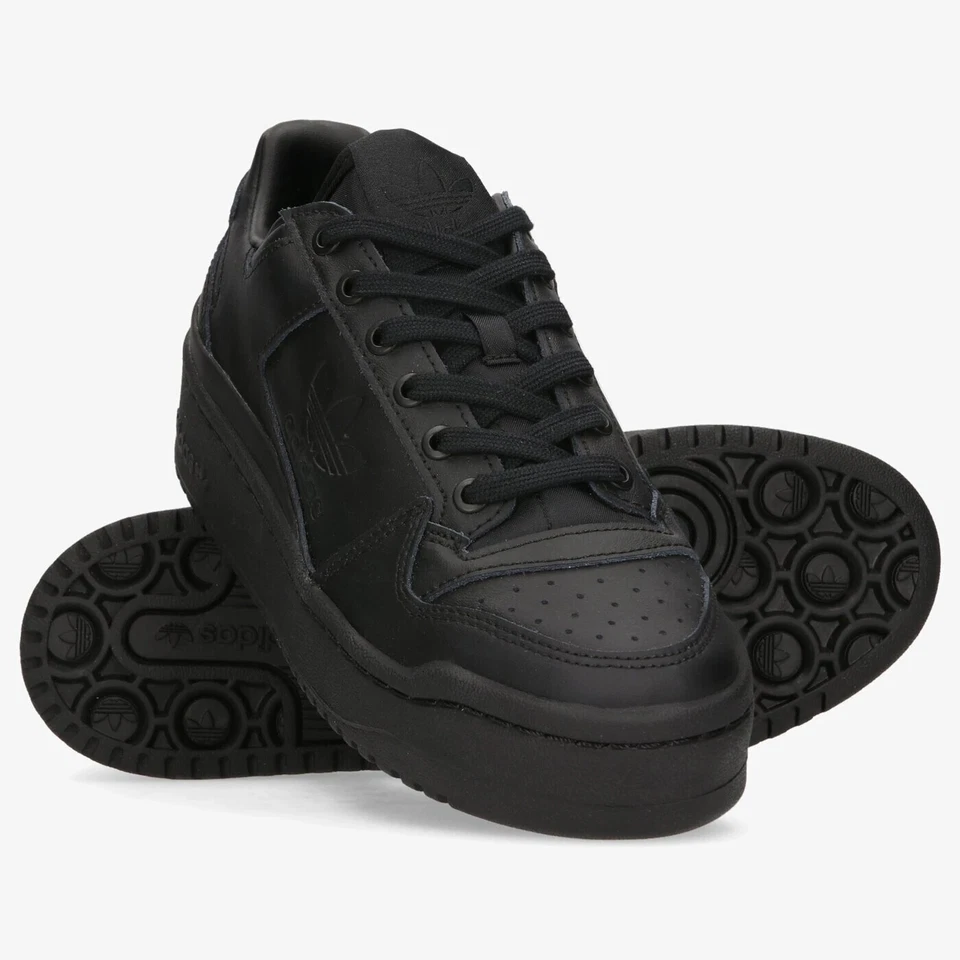 ADIDAS ORIGINALS FORUM BOLD WOMENS OG TRAINERS - ALL SIZES - BLACK - GY5922 . - Image 3 of 4