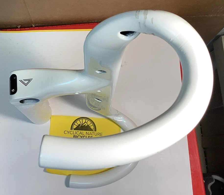 VAAST carbono integrado manillar/vástago con cable interno enrutamiento 42cm ctoc 110mm Foto 3 de 4