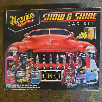 #ad Meguiar#x27;s show and shine 8 item kit $50.00