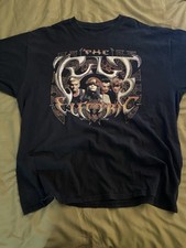 Vintage Black The Cult Electric Band Graphic Size L Tshirt