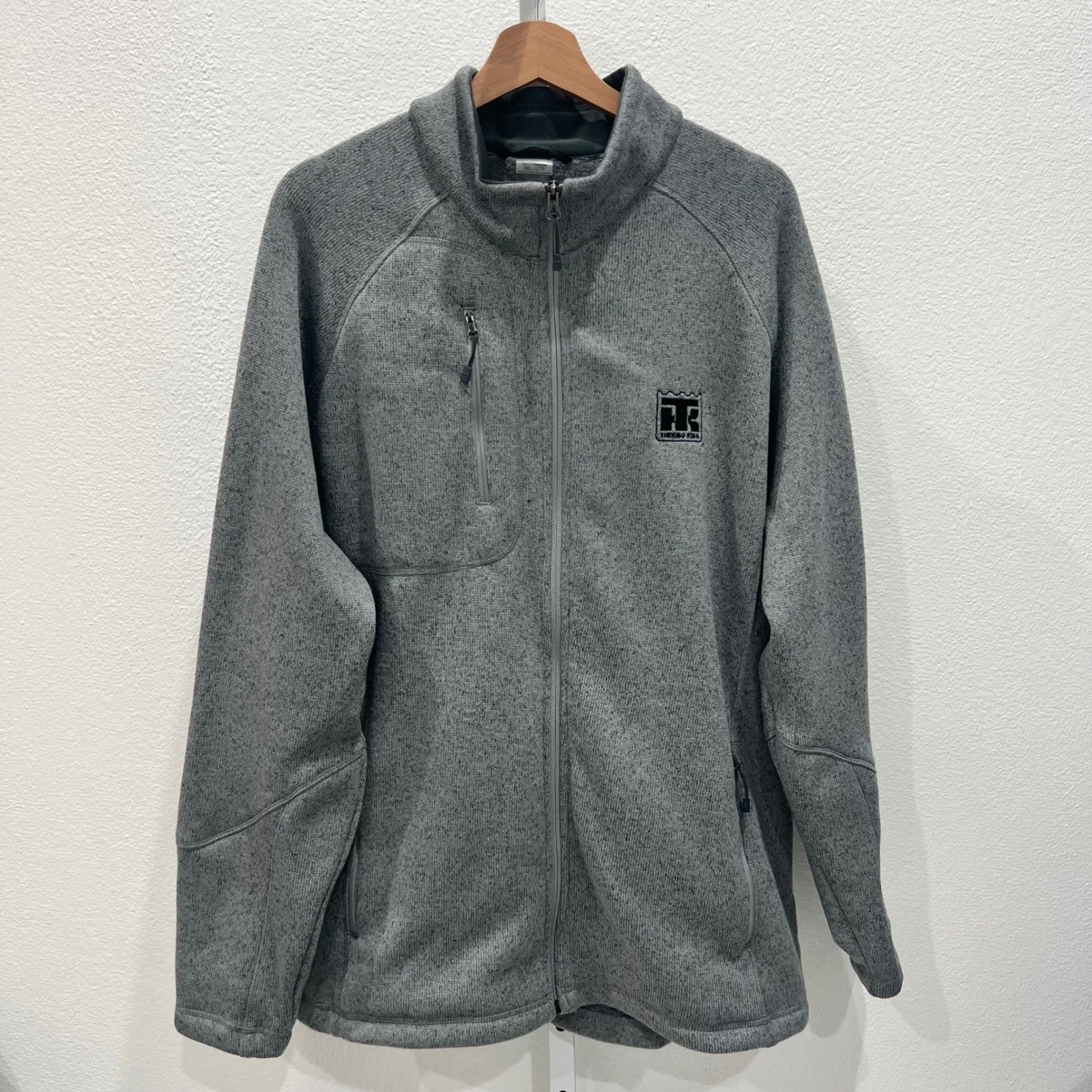 Storm Creek Men's Overachiever Sweaterfleece Jacket Fleece Thermo Full Zip 2XL