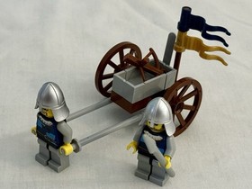 LEGO Castle Troll Assault Wagon (7038) Complete w/ All Minifigs Box Instructions