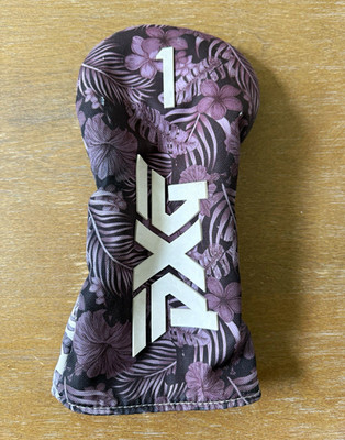 PXG Aloha Floral Driver Head cover Black/White see description