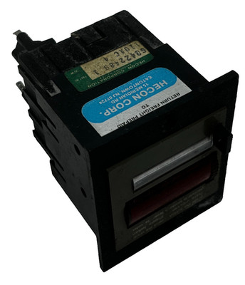 HECON CORPORATION G0422489 1 TIME/COUNTER, 6 DIGI, 110 VAC, 6 DIGIT COUNTER  
