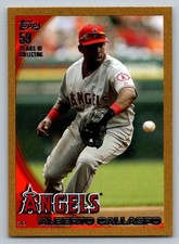 2010 Topps Gold  Alberto Callaspo US-123 0101/2010