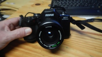 Foto Kamera Revue AC7 Multiprogramm  + Revuenon MC Zoom 35-70mm 1:3.5-4.5
