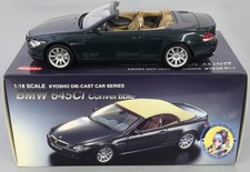 KYOSHO 1/18 BMW 645Ci Convertible Dark Green [08702DG]