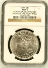 1887 Morgan Silver Dollar NGC MS-64 OLATHE HOARD