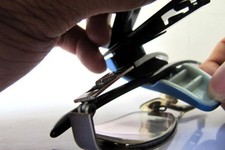 2 x Universal Auto KFZ Sonnenblende Clip Brillen Halter Sonnenbrille Ticket