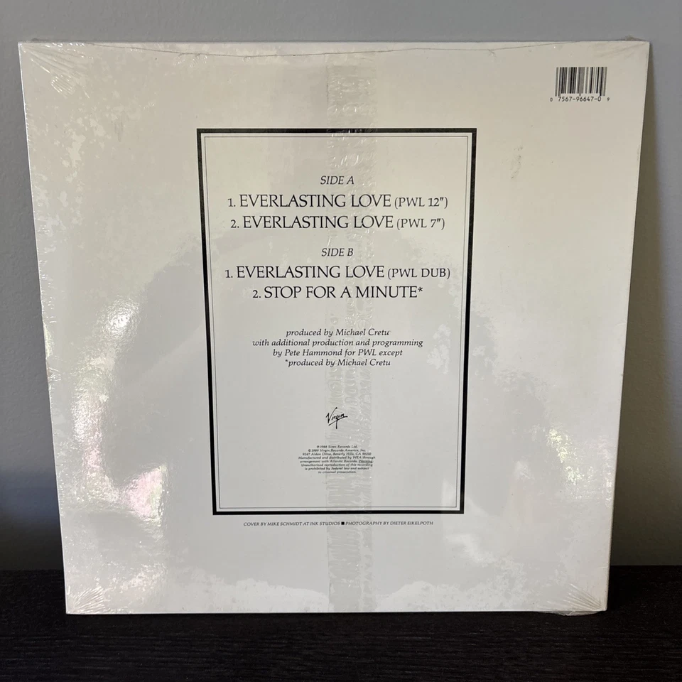 Sandra-Everlasting Love 12" Single Vinyl-Virgin 7 96647-0 1988 - Image 3 of 4