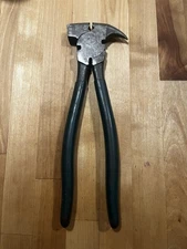 Diamond Fencing Pliers USA Vintage Farm Tool Hammer Claw Cutter Grip Pincers