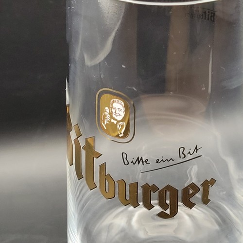 Stemmed Pilsner Glass 🍺 "The Bitburger Cup"🍺 ~ 0.4L ~ A Glass for Connoisseurs - Picture 3 of 11