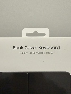Samsung Tablet Book Cover Keyboard for Samsung Galaxy Tab S7 S8 EF-DT870UBEGUJ