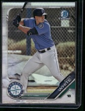 2019 Bowman Draft #BDC-172 Evan White Chrome Refractor