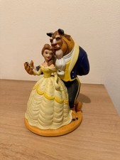 Disney Beauty And The Beast Music Box Figurine Tokyo Disneyland