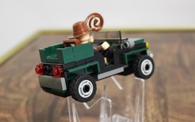 Lego Indiana Jones Jungle Cruiser and Motorcycle Chase - NICE CONDITION.