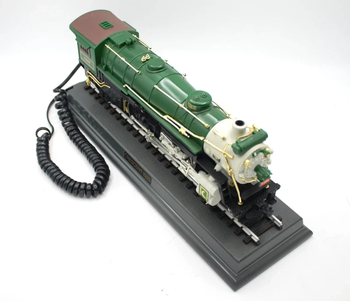 Vintage Telemania Crescent Train 1925 Locomotive Telephone Phone