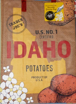 Trader Joe's - Reusable Grocery Bag - Idaho