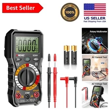 Digital Multimeter with Case – Precise AC/DC Voltmeter for Versatile Testing