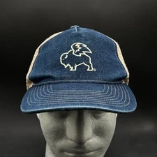 Buffalo Wild Wings Trucker Hat Men's Adjustable Denim Mesh Snapback