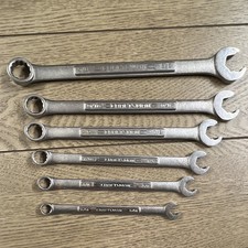 Vintage 6 Piece Craftsman -va- Quick Speed Combination Wrench Set Usa See Pics